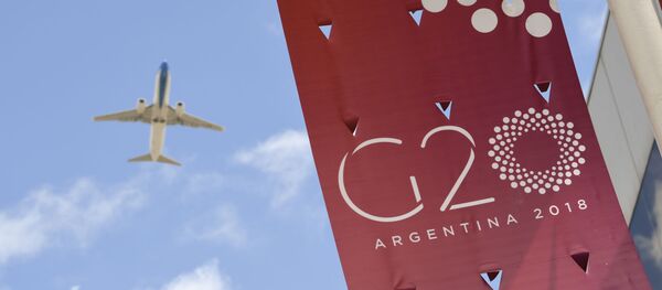 Символика саммита G20 в Буэнос-Айресе, Аргентина Символика саммита G20 в Буэнос-Айресе, Аргентина - Sputnik Moldova-România