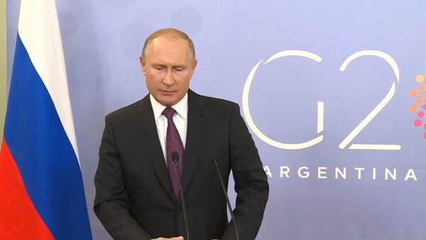 LIVE: Пресс-конференция президента России Владимира Путина по итогам саммита G20 - Sputnik Молдова