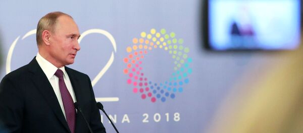 Официальный визит президента РФ В. Путина в Аргентину. День второй - Sputnik Moldova-România