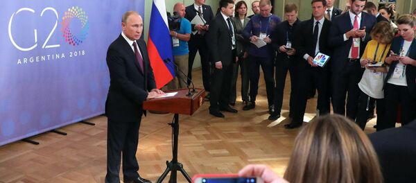 Официальный визит президента РФ В. Путина в Аргентину. День второй - Sputnik Молдова