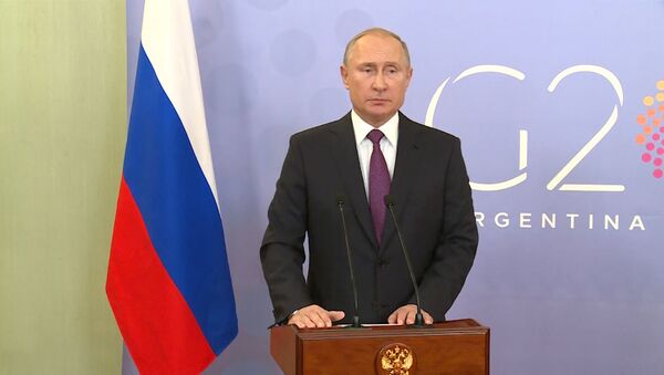 Путин рассказал о беседе с Трампом на G20 - Sputnik Молдова