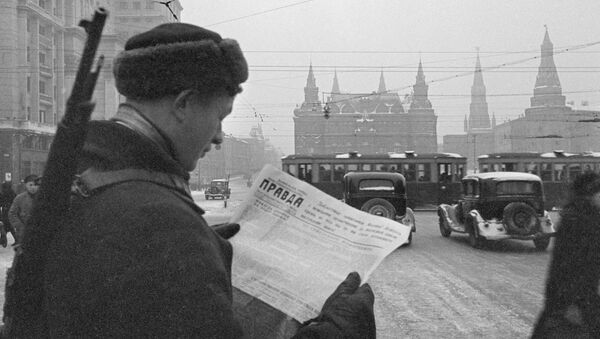 Жизнь города. Москва, 1941 год - Sputnik Молдова