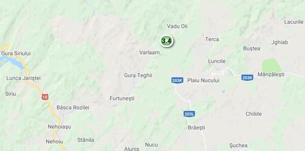 Un nou cutremur în zona seismică Vrancea Un nou cutremur în zona seismică Vrancea - Sputnik Moldova-România