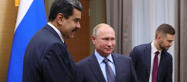 Президент РФ В. Путин встретился с президентом Венесуэлы Н. Мадуро Президент РФ В. Путин встретился с президентом Венесуэлы Н. Мадуро - Sputnik Moldova-România