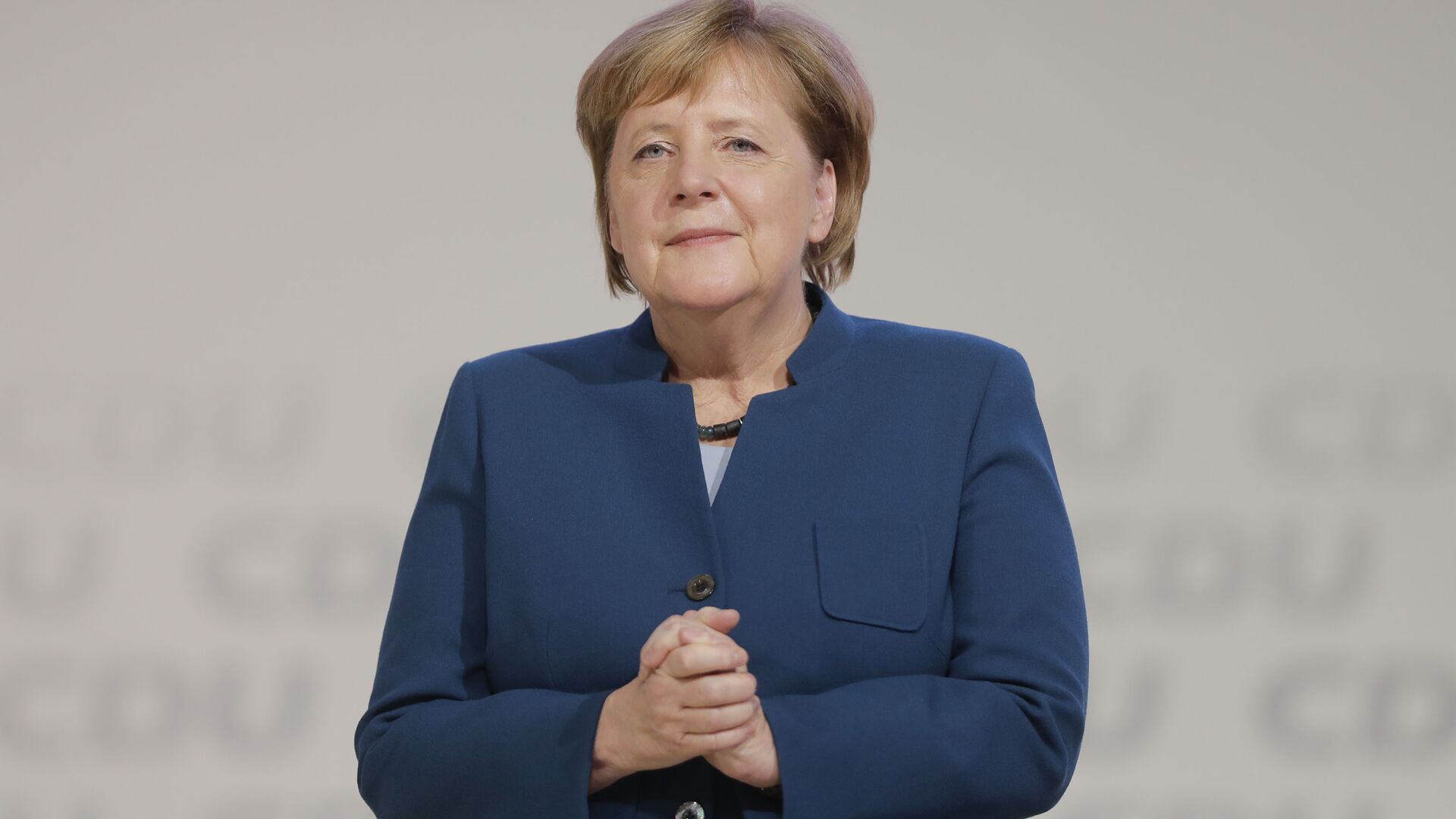 Angela Merkel la congresul CDU - Sputnik Moldova-România, 1920, 12.10.2021