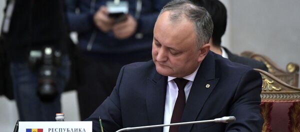 Президент Молдавии Игорь Додон на заседании Высшего Евразийского экономического совета в расширенном составе Президент Молдавии Игорь Додон на заседании Высшего Евразийского экономического совета в расширенном составе - Sputnik Молдова