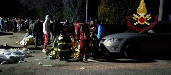 Трагедия в ночном клубе Италии - Sputnik Moldova-România