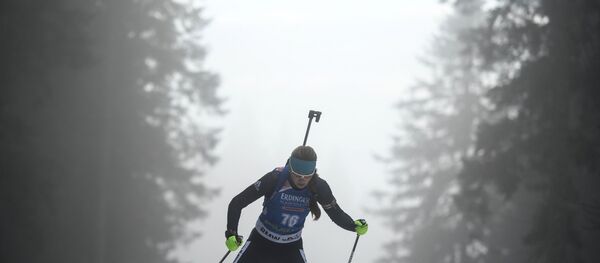 Биатлонистка сборной Молдовы Алла Гиленко - Sputnik Молдова