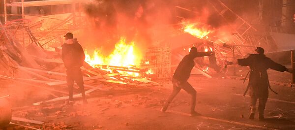 Протесты в Париже Протесты в Париже - Sputnik Moldova-România