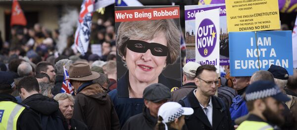 Акция в поддержку Brexit в Лондоне, архивное фото.  - Sputnik Молдова