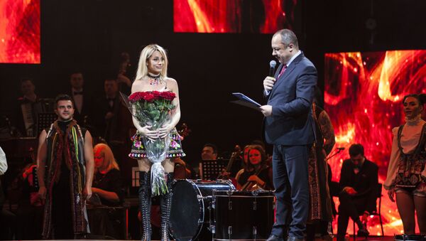 Наталью Гордиенко наградили медалью Meritul Civic - Sputnik Молдова