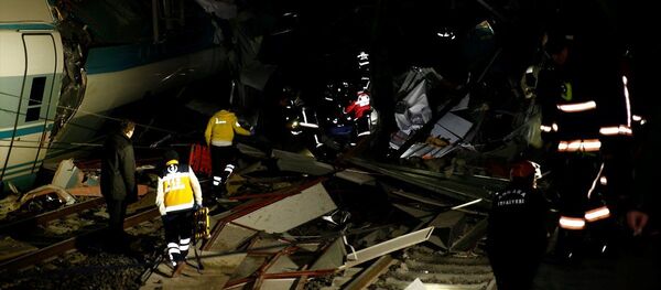 В Анкаре два вагона скоростного поезда сошли с рельсов - Sputnik Moldova