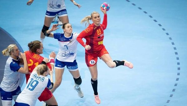 Campionatul European de Handbal Feminin 2018. Selecţionatele României şi Rusiei - Sputnik Moldova-România
