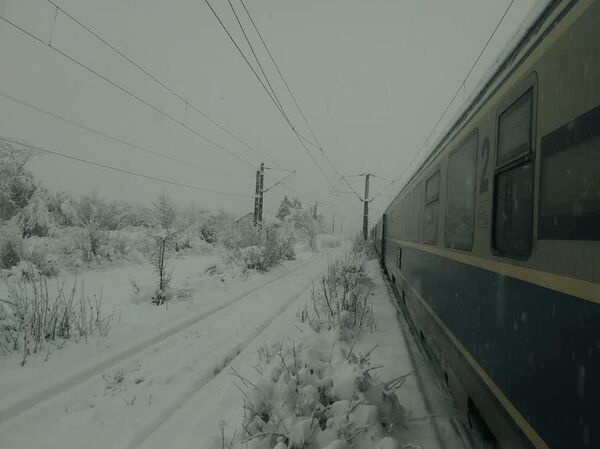 Ultima oră – trenuri cu sute de călători, oprite din cauza viscolului - Sputnik Moldova-România