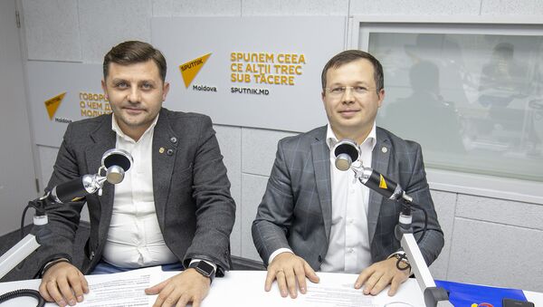 Vadim Lesnic și Dorin Andros - Sputnik Moldova