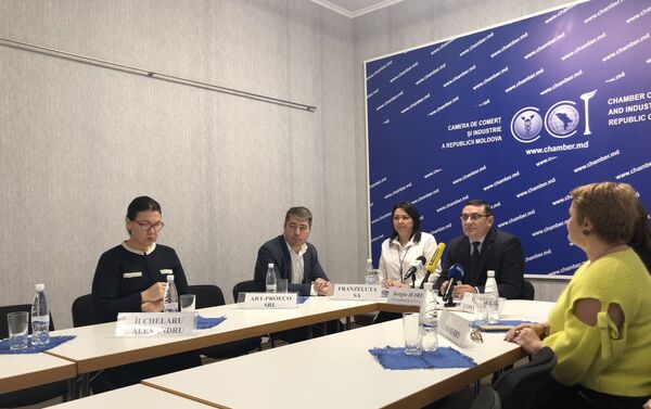 Conferința de presă - Camera de Comerț și Industrie a RM - Sputnik Moldova