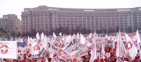 Protest Sanitas - Sputnik Moldova-România