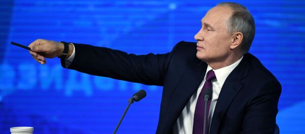 Ежегодная большая пресс-конференция президента РФ В. Путина - Sputnik Молдова