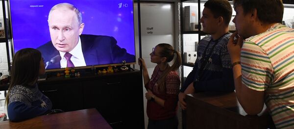 Трансляция пресс-конференции президента РФ В. Путина  - Sputnik Moldova