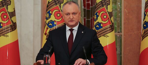 Президент Молдовы Игорь Додон Президент Молдовы Игорь Додон - Sputnik Молдова