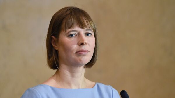 Kersti Kaljulaid - Sputnik Moldova-România