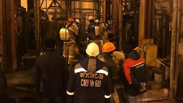 Спасательные работы на шахте Уралкалия в Пермском крае - Sputnik Молдова