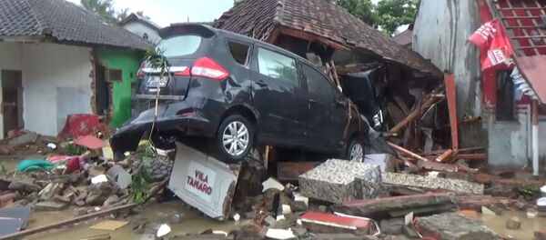 Последствия цунами в Индонезии - Sputnik Молдова