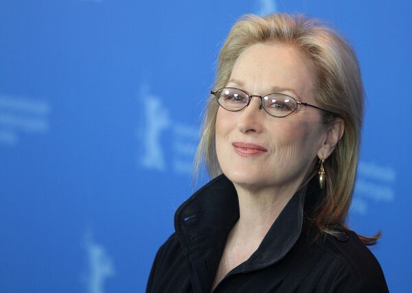 Мэрил Стрип на Берлинском международном кинофестивале Берлинале-2012. Архивное фото - Sputnik Молдова