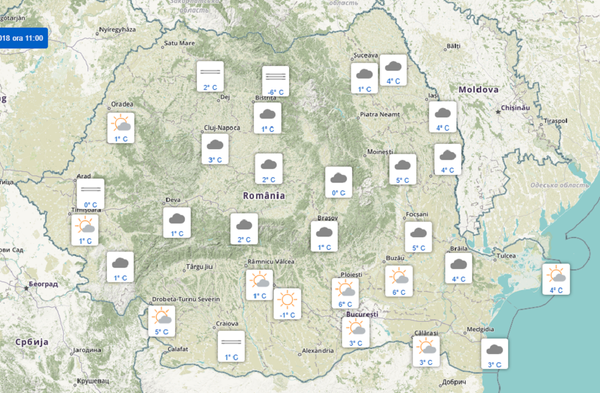 Avertizare meteo: Cod Galben pentru zonele de munte din două județe Avertizare meteo: Cod Galben pentru zonele de munte din două județe - Sputnik Moldova-România