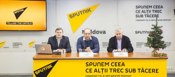 Евгений Паскарь, Корнелиу Чуря и Павел Мидриган - Sputnik Молдова