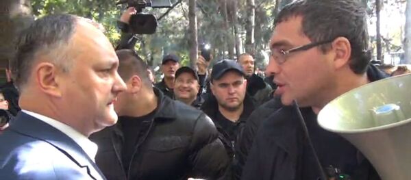 Igor Dodon şi Renato Usatîi - Sputnik Moldova