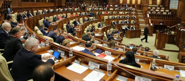 Заседание Парламента Ședința Parlamentului - Sputnik Молдова