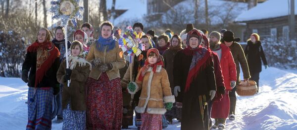 Colindători cu Steaua din Rusia - Sputnik Moldova