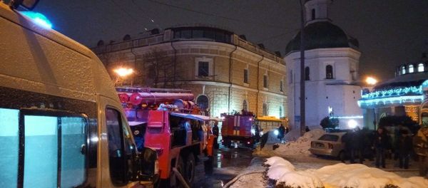 Пожар на территории Киево-Печерской лавры Пожар на территории Киево-Печерской лавры - Sputnik Молдова