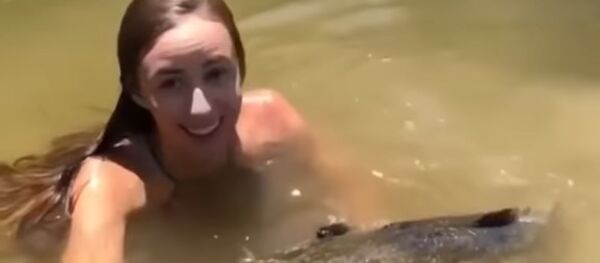 Застряла в рыбе - Sputnik Молдова