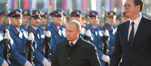 Официальный визит президента РФ В. Путина в Сербию Официальный визит президента РФ В. Путина в Сербию - Sputnik Молдова