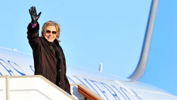 Прилет госсекретаря США Хиллари Клинтон - Sputnik Молдова