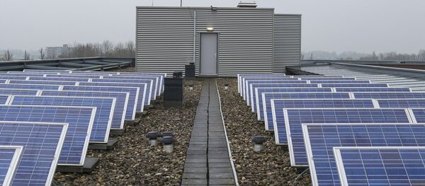 Панели солнечных батарей Панели солнечных батарей - Sputnik Молдова