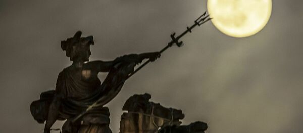 Кровавая луна в Англии  - Sputnik Молдова