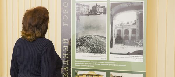 Открытие выставки, посвящённой 75-й годовщине полного освобождения Ленинграда от фашистской блокады Открытие выставки, посвящённой 75-й годовщине полного освобождения Ленинграда от фашистской блокады - Sputnik Молдова