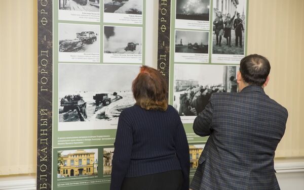 Открытие выставки, посвящённой 75-й годовщине полного освобождения Ленинграда от фашистской блокады - Sputnik Молдова