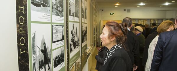 Открытие выставки, посвящённой 75-й годовщине полного освобождения Ленинграда от фашистской блокады - Sputnik Молдова