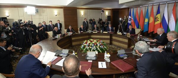 Заседание Совета глав государств-участников СНГ Заседание Совета глав государств-участников СНГ - Sputnik Молдова