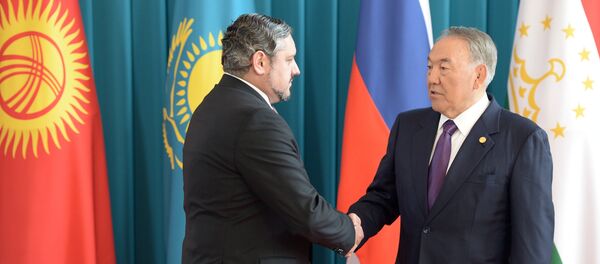 Заседание Совета глав государств-участников СНГ Заместитель министра иностранных дел и европейской интеграции Республики Молдова Андрей Галбур - Sputnik Moldova