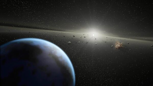 Cordon masiv de asteroizi în jurul unei stele de mărimea Soarelui - Sputnik Moldova