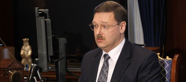 Встреча Д. Медведева и К. Косачева - Sputnik Молдова