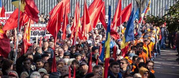 Protest Протест Protest Протест - Sputnik Молдова