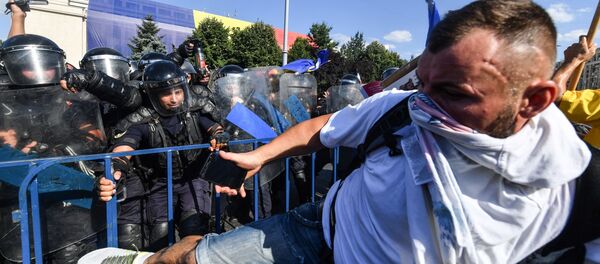Proteste la București - Sputnik Moldova-România