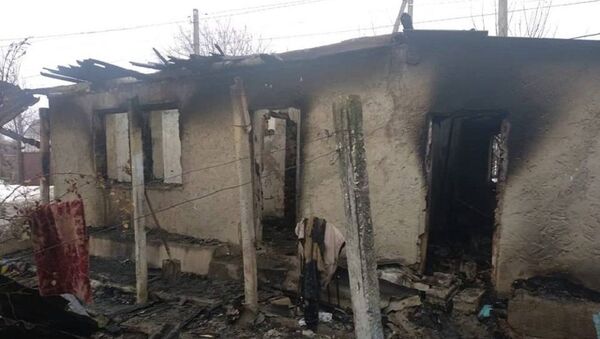 Incendiu în satul Tomai, Leova - Sputnik Moldova