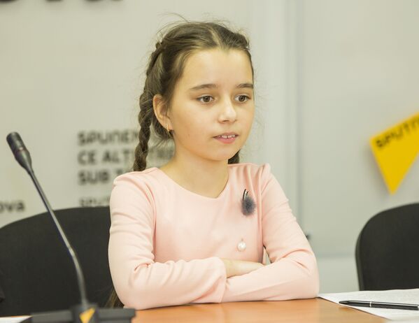Анастасия Лисовая на пресс-конференции в пресс-центре Sputnik Молдова 31 января. - Sputnik Молдова